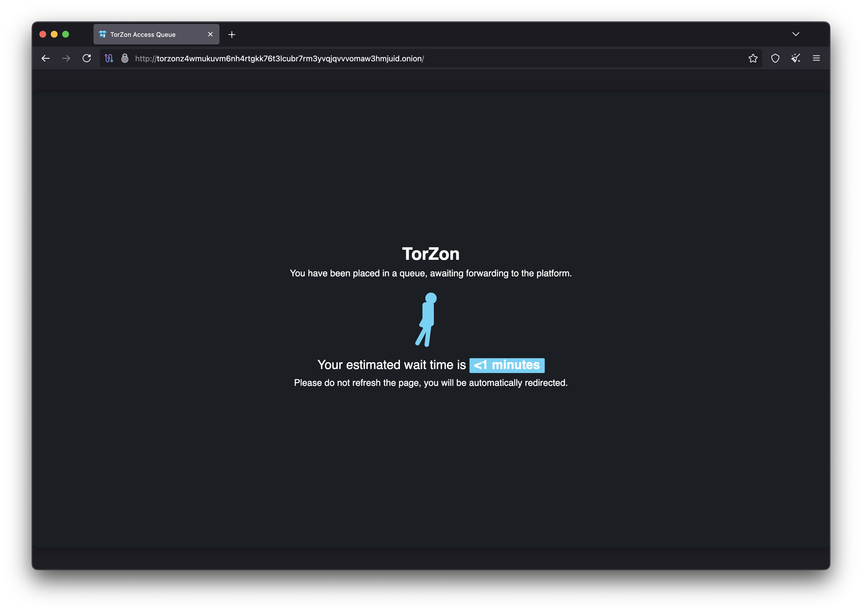 Torzon Market Access Queue - Platform protection